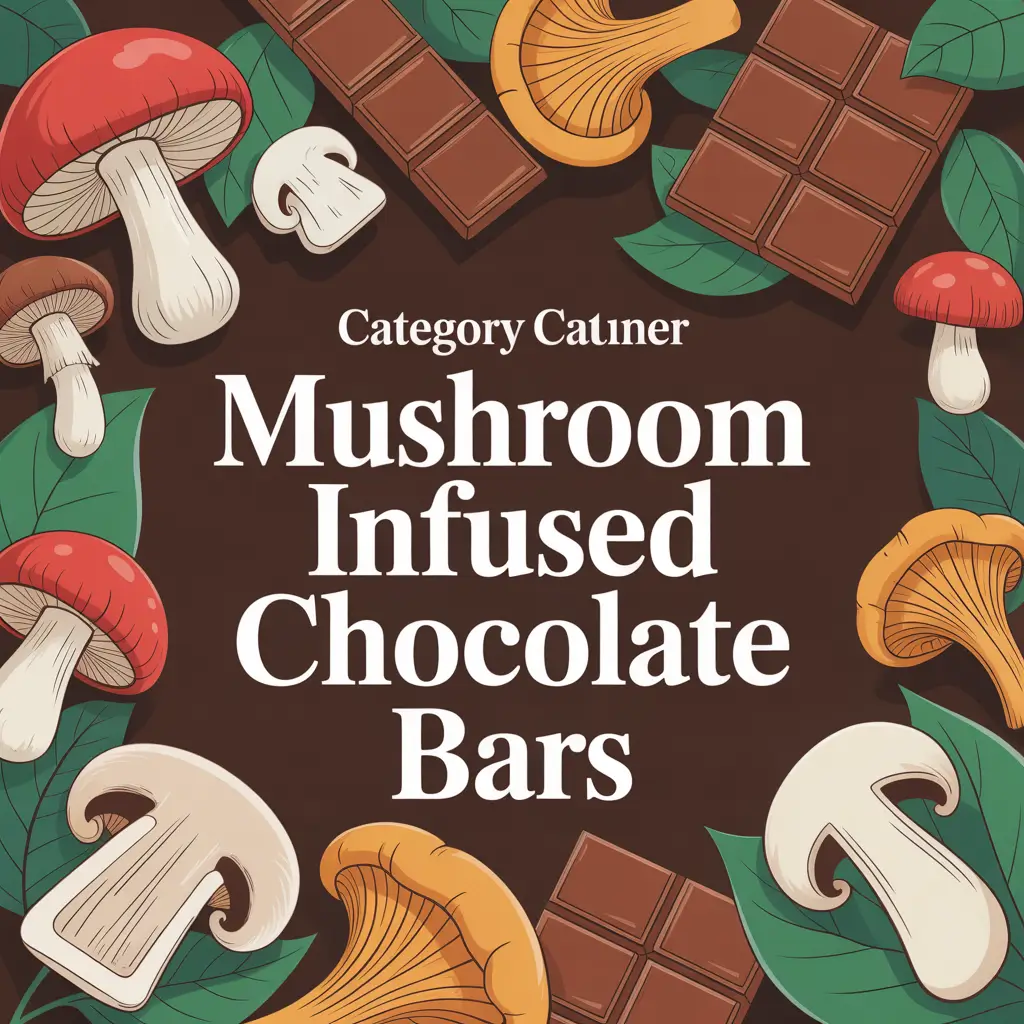 Mushroom Chocolate Bars