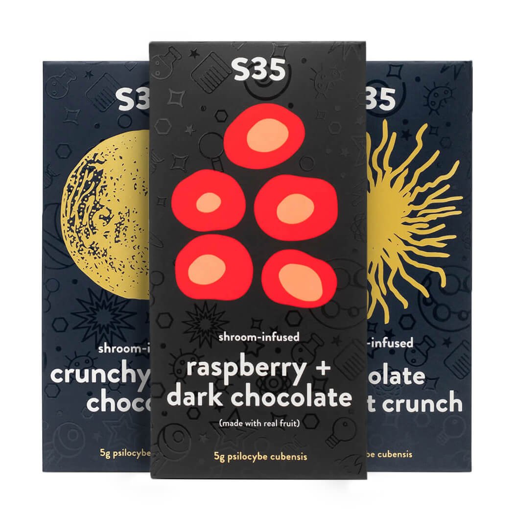 Schedule35 (S35) Chocolate Trio – Shroom Chocolate