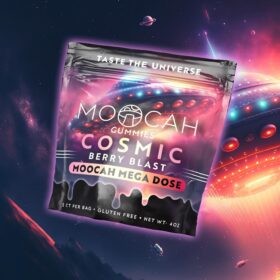 Moocah Megadose Mushroom Gummies – Berry Blast
