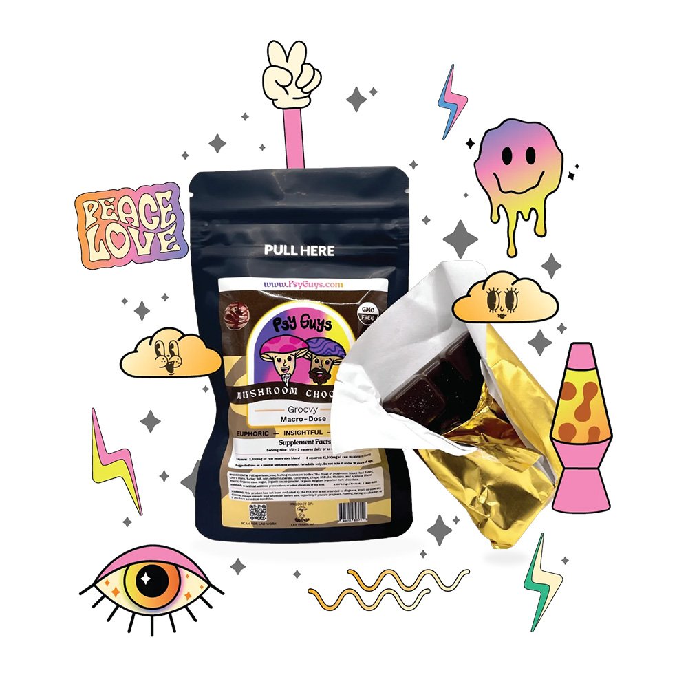 Psy Chocolate – Mushroom Chocolate Bar